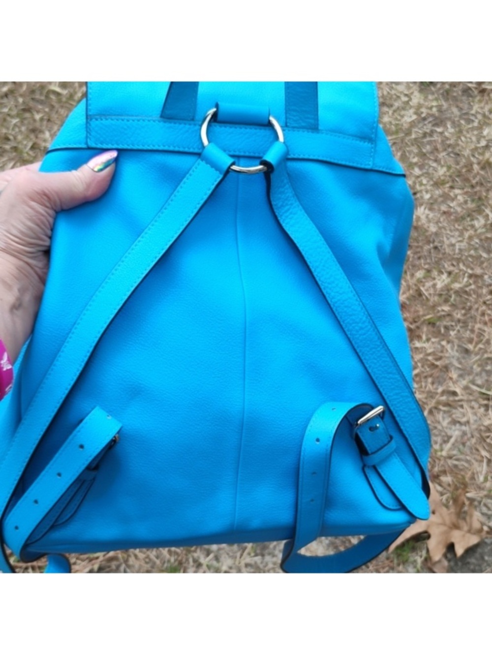 Coach gorgeous Billie Pebble leather like new backpack free shipping - Picture 9 of 16